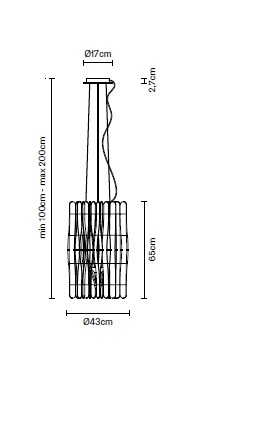 Fabbian Stick F23 A02 69