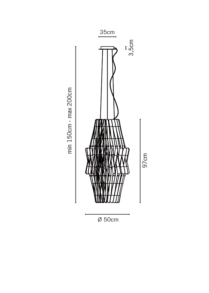 Fabbian Stick F23 A05 69