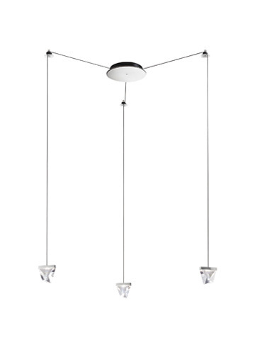 Fabbian Tripla F41 G01 -Polished aluminium