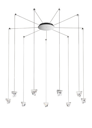 Fabbian Tripla F41 G05 - Polished aluminium