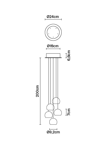 Fabbian Multispot F32 A22
