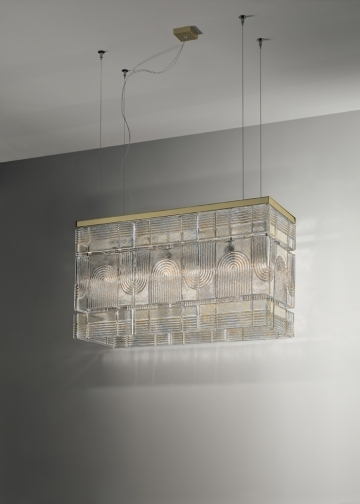 Fabbian Laminis F33 A01-Amber