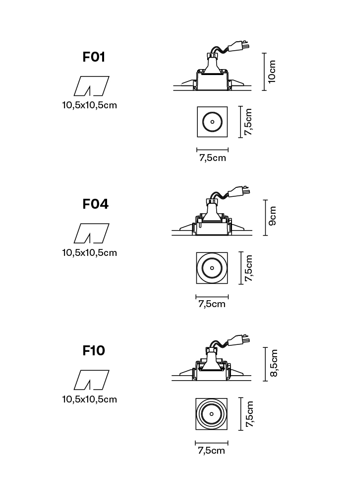 Fabbian Tools F19 F01