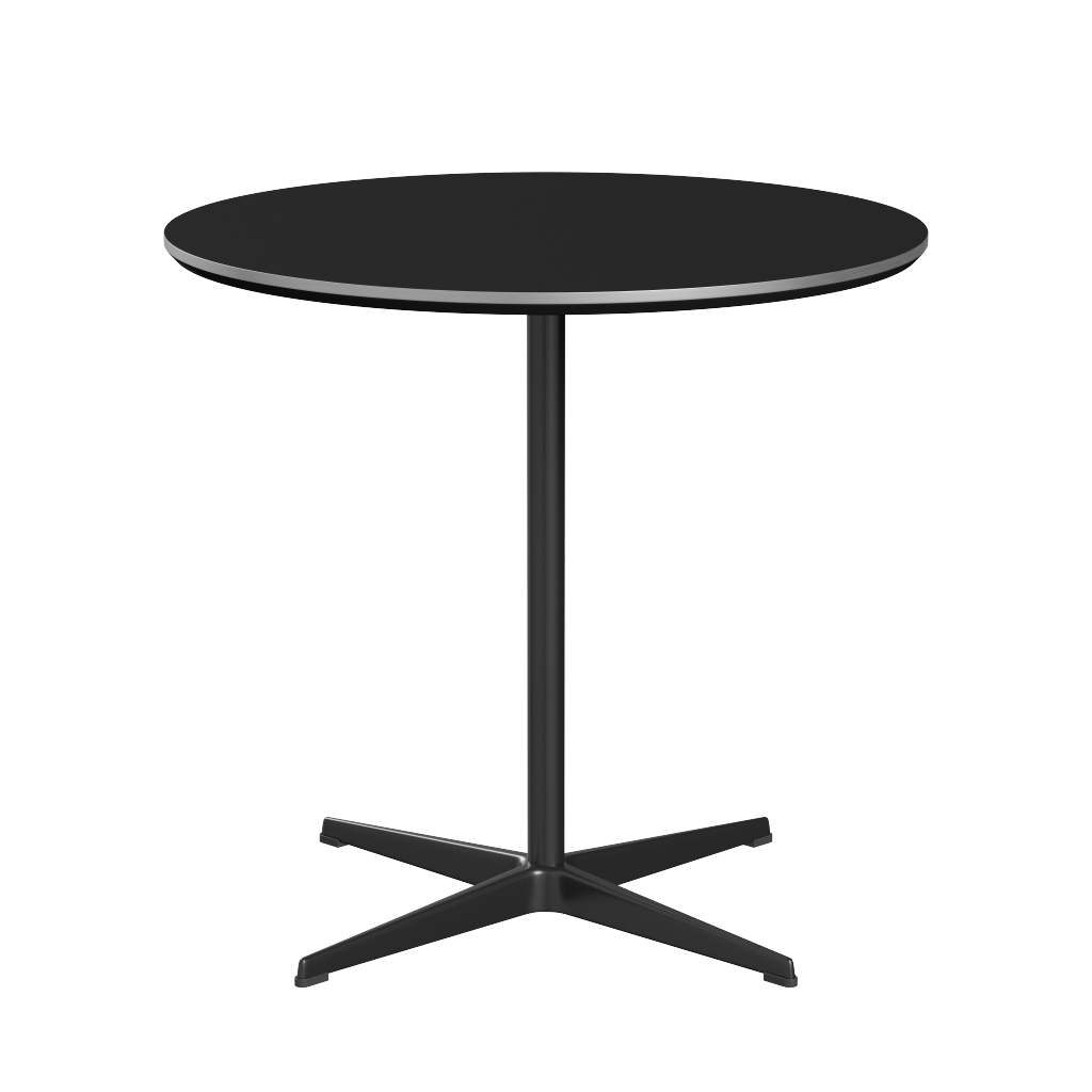Fritz Hansen A622 Tischserie Säulenfuss - Black -Schwarz (720)