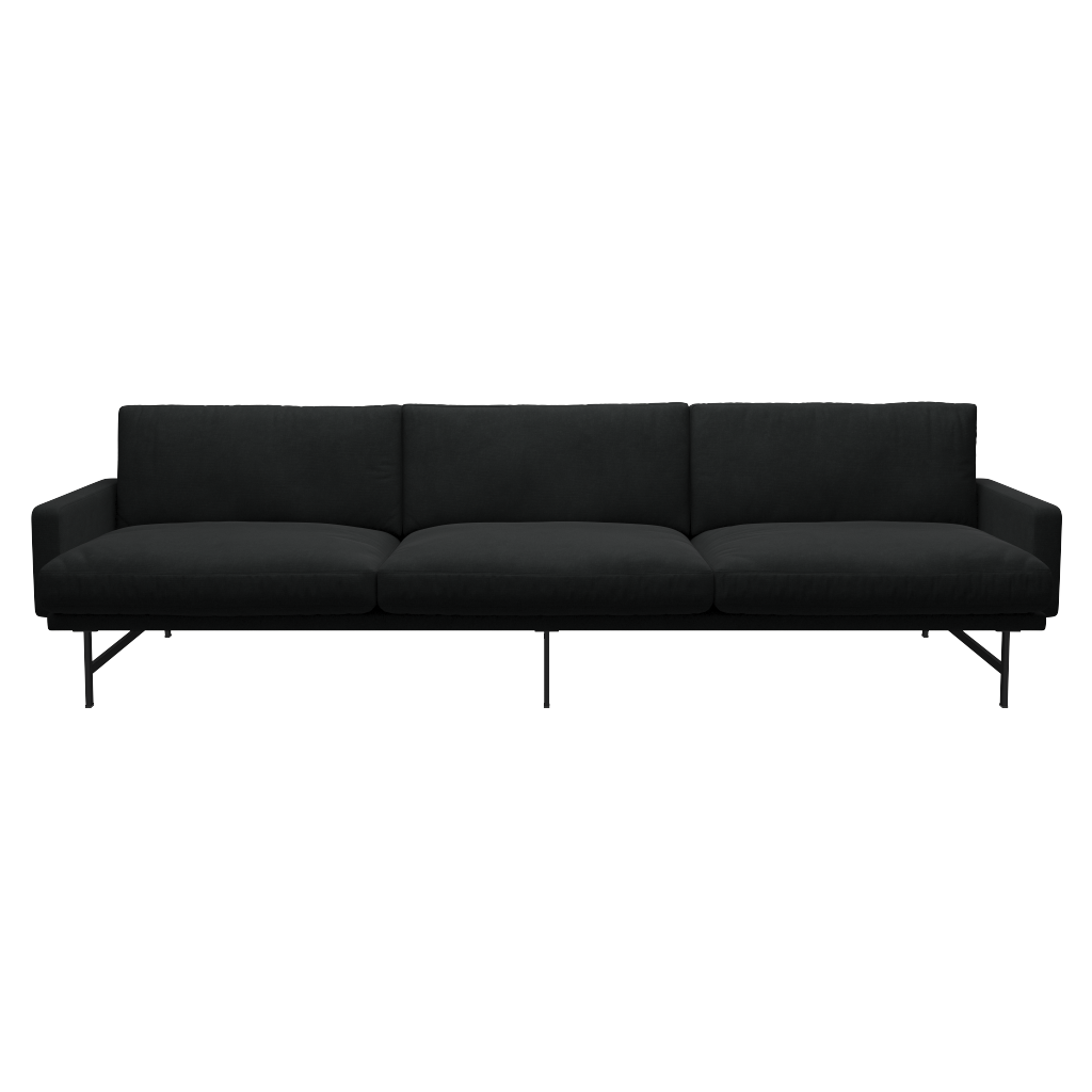 Fritz Hansen Lissoni Sofa™ PL113 - 3-sitzer Sofa - Steelcut 190