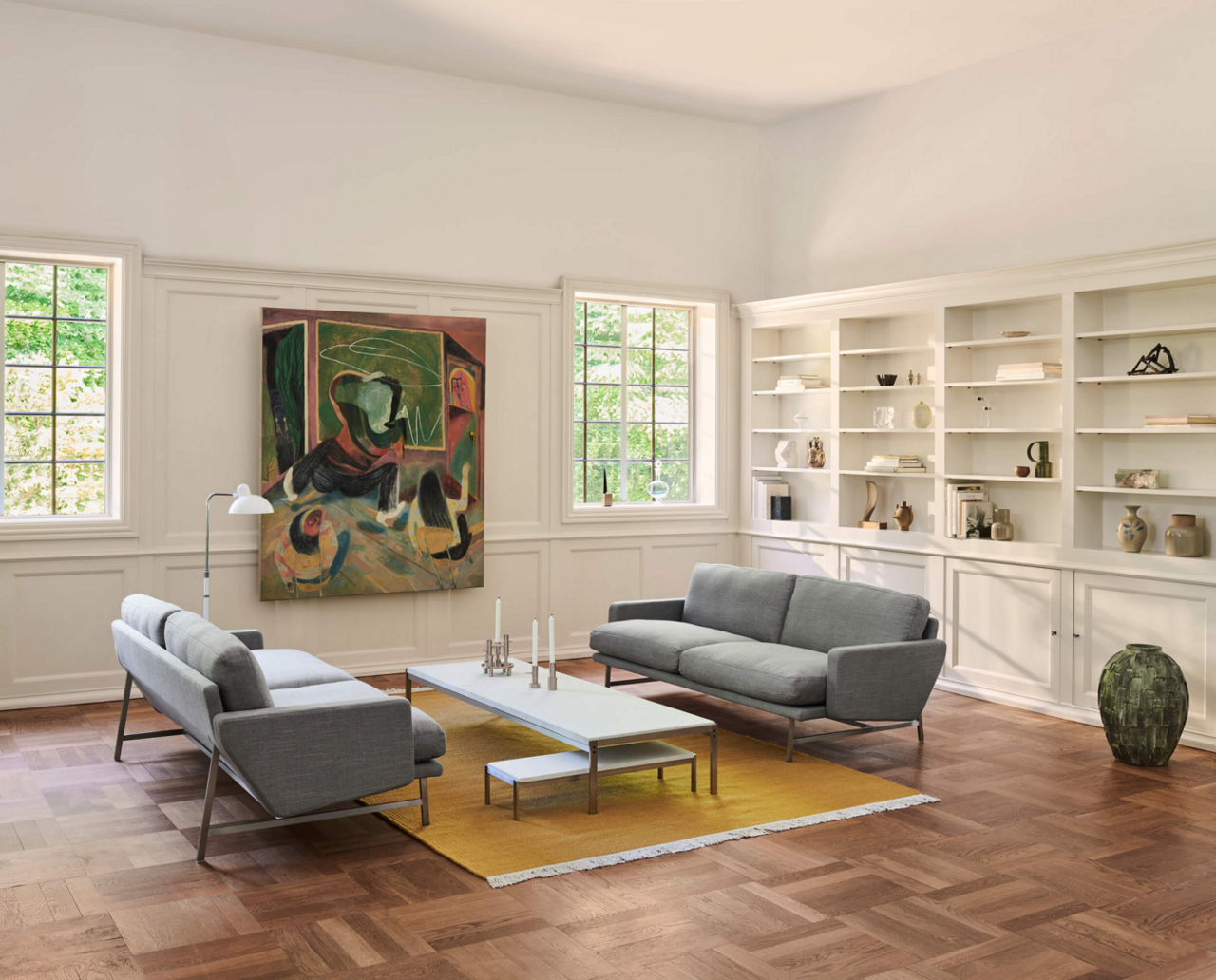 Fritz Hansen Lissoni Sofa™ PL113 - 3-sitzer Sofa