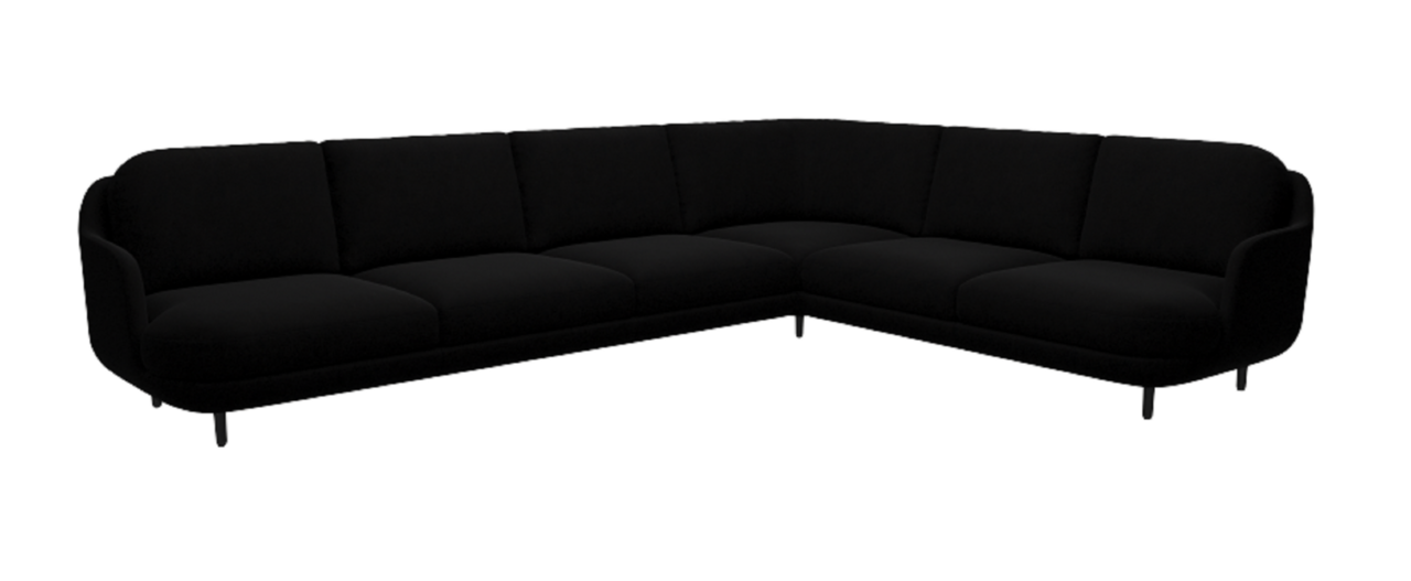 Fritz Hansen Lune™ JH610 - 6-sitzer Ecksofa - Hallingdal 190
