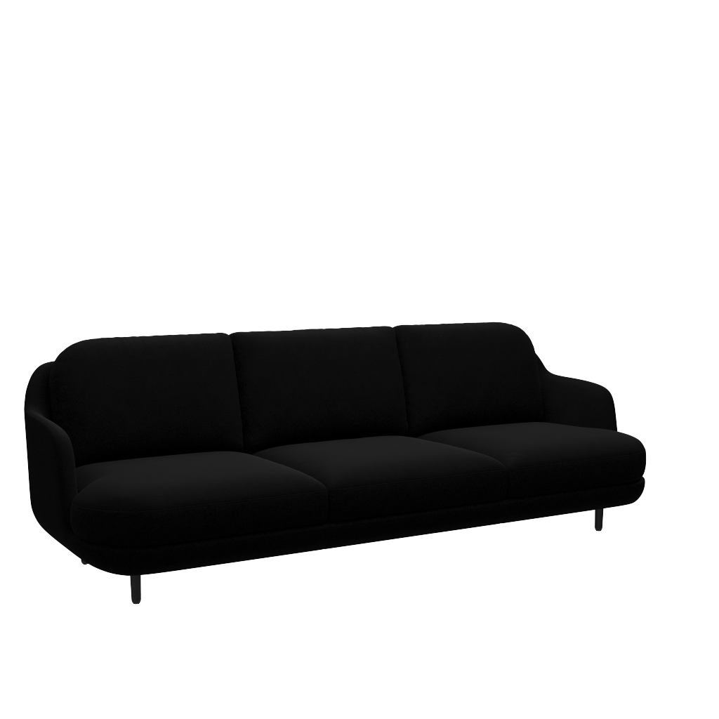Fritz Hansen Lune™ JH300 - 3-sitzer Sofa - Hallingdal 190