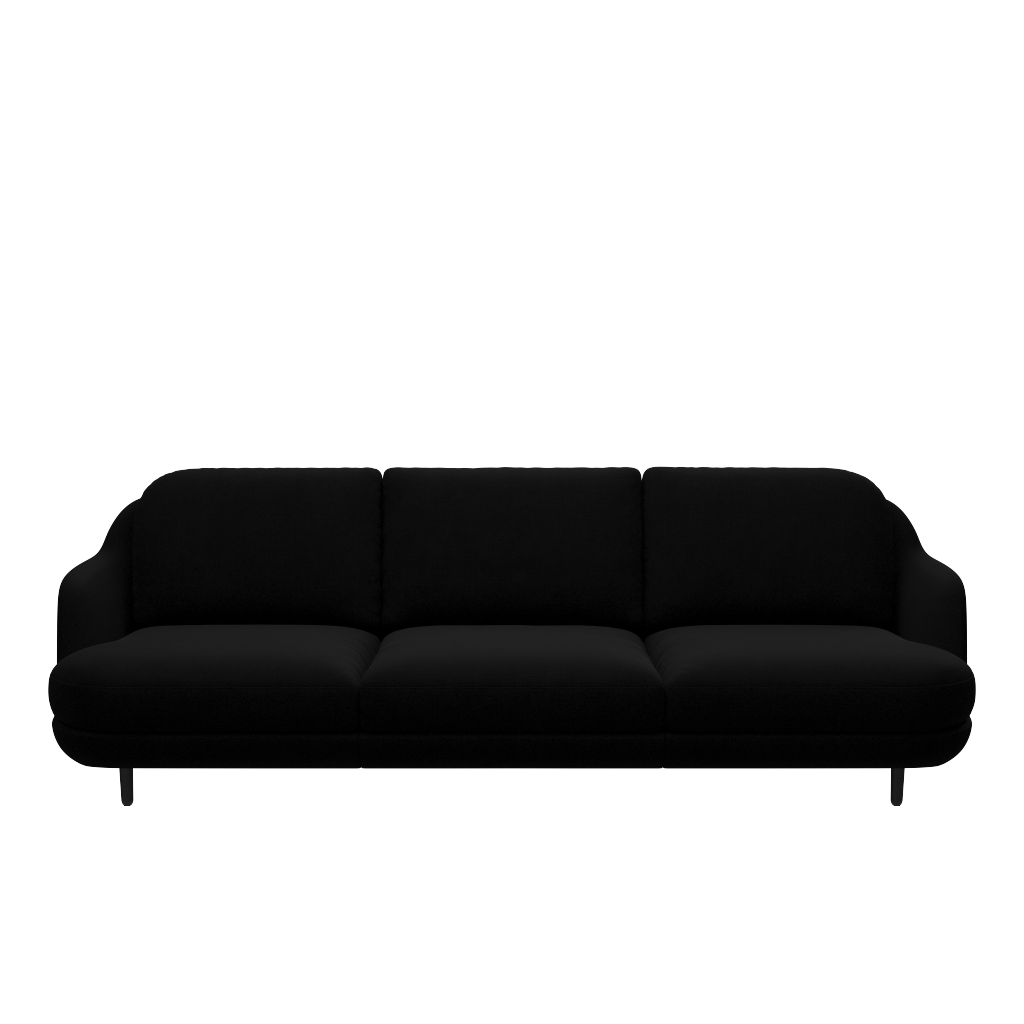 Fritz Hansen Lune™ JH300 - 3-sitzer Sofa - Hallingdal 190