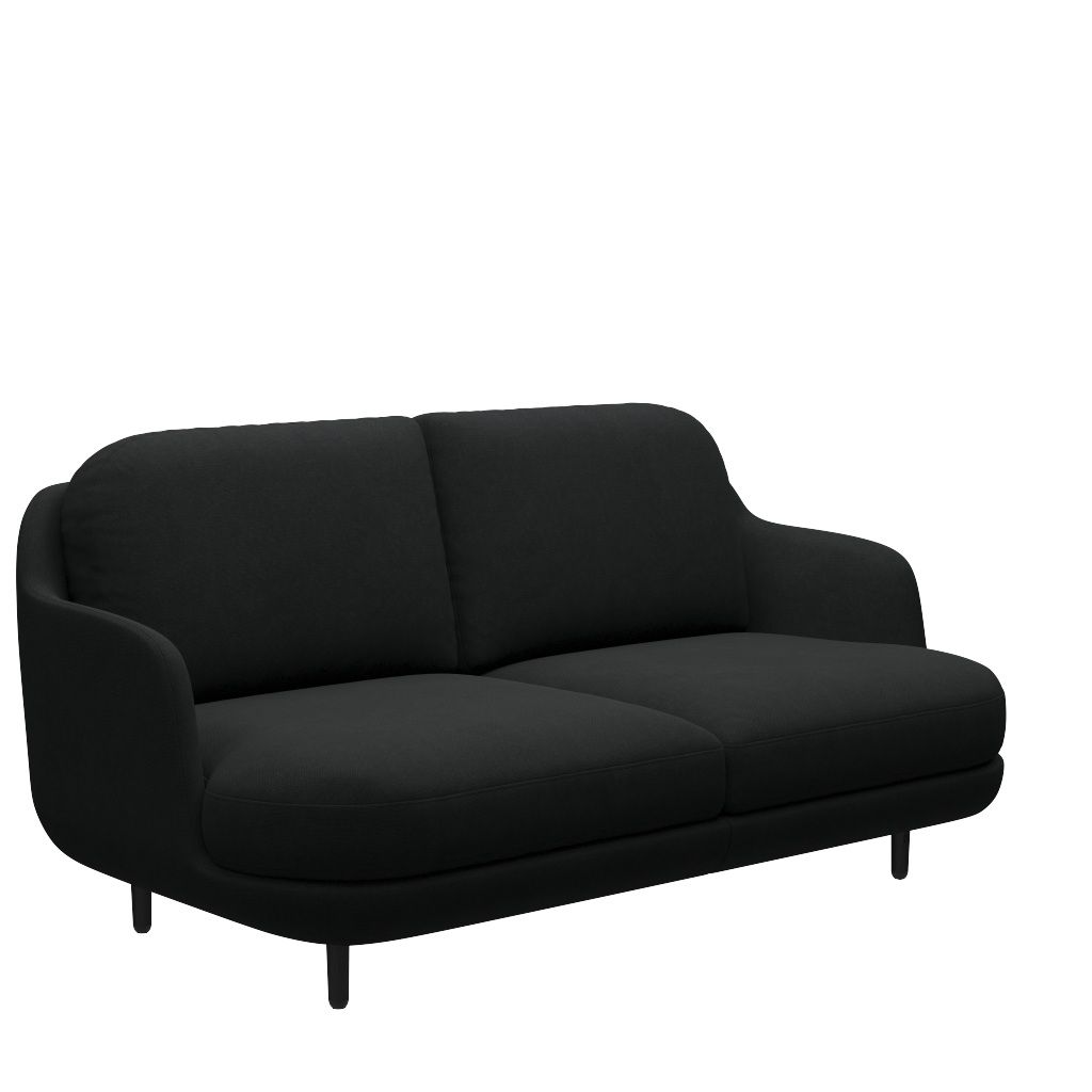 Fritz Hansen Lune™ JH200 -  2-sitzer Sofa - Steelcut 190