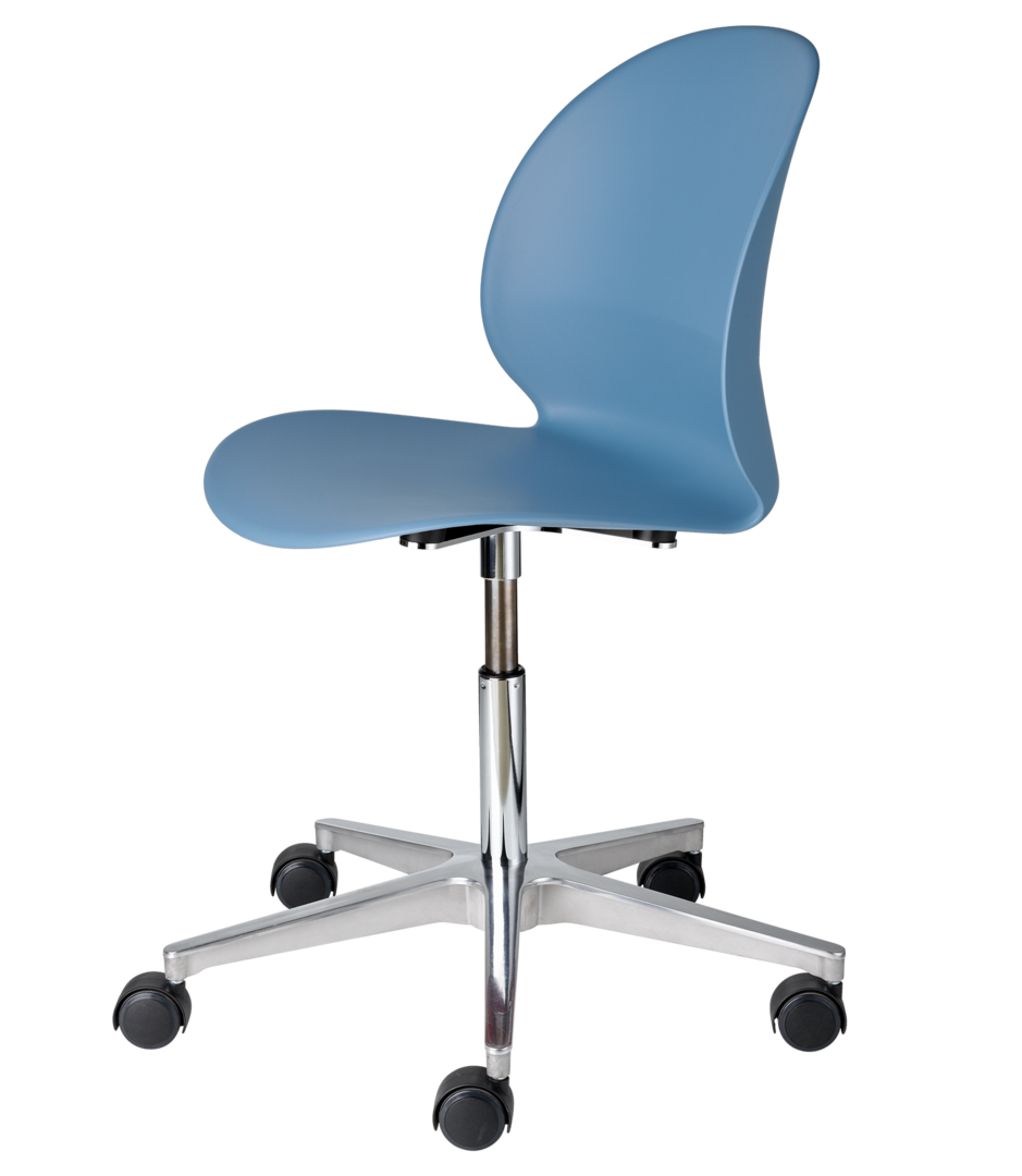 Fritz Hansen N02™ Recycle N02-30 Drehstuhl - LIGHT BLUE