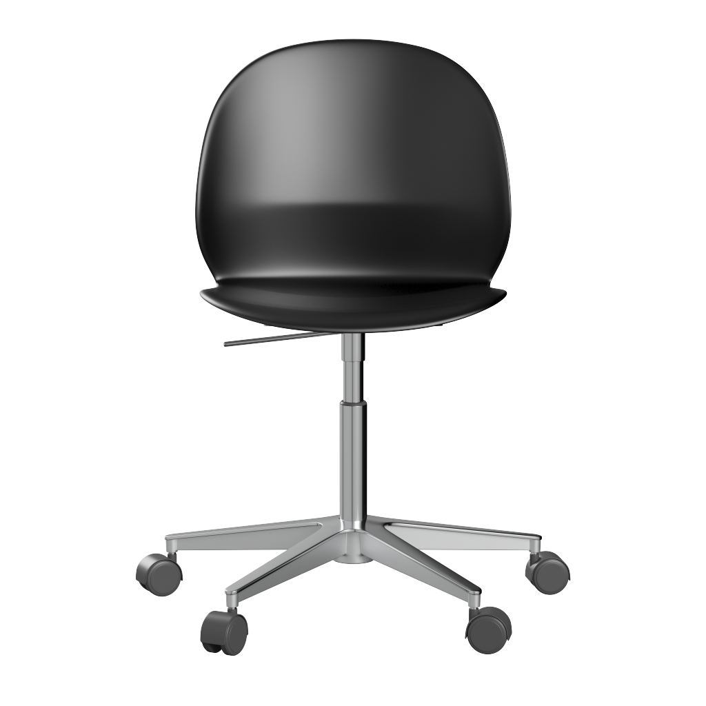 Fritz Hansen N02™ Recycle N02-30 Drehstuhl - Black