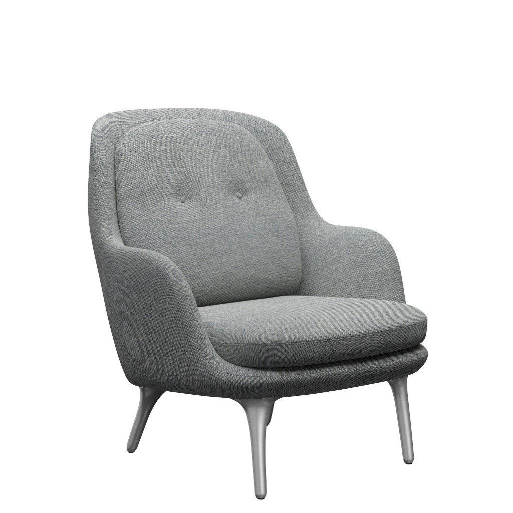 Fritz Hansen Fri™ JH5 - Sessel-Hallingdal 116-Hallingdal 116
