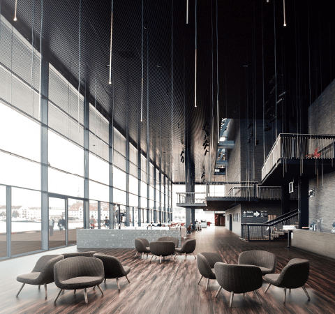 Fritz Hansen VIA57™ BI01 Lounge sessel stoff - 