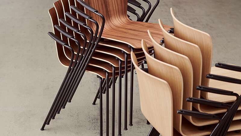 Fritz Hansen Vico Duo VM110 Veneer