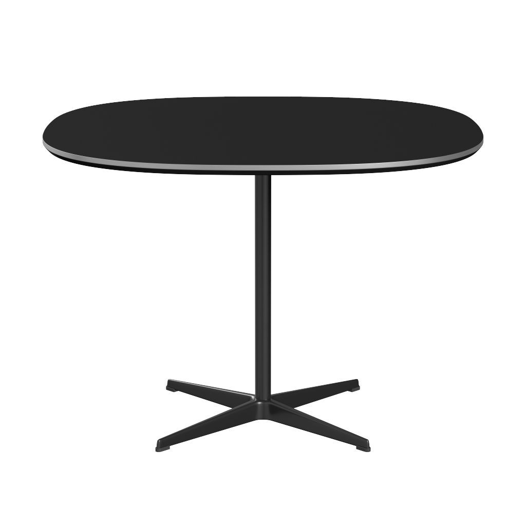 Fritz Hansen A603 Super-zirkularer Tisch - Black - Schwarz (720)
