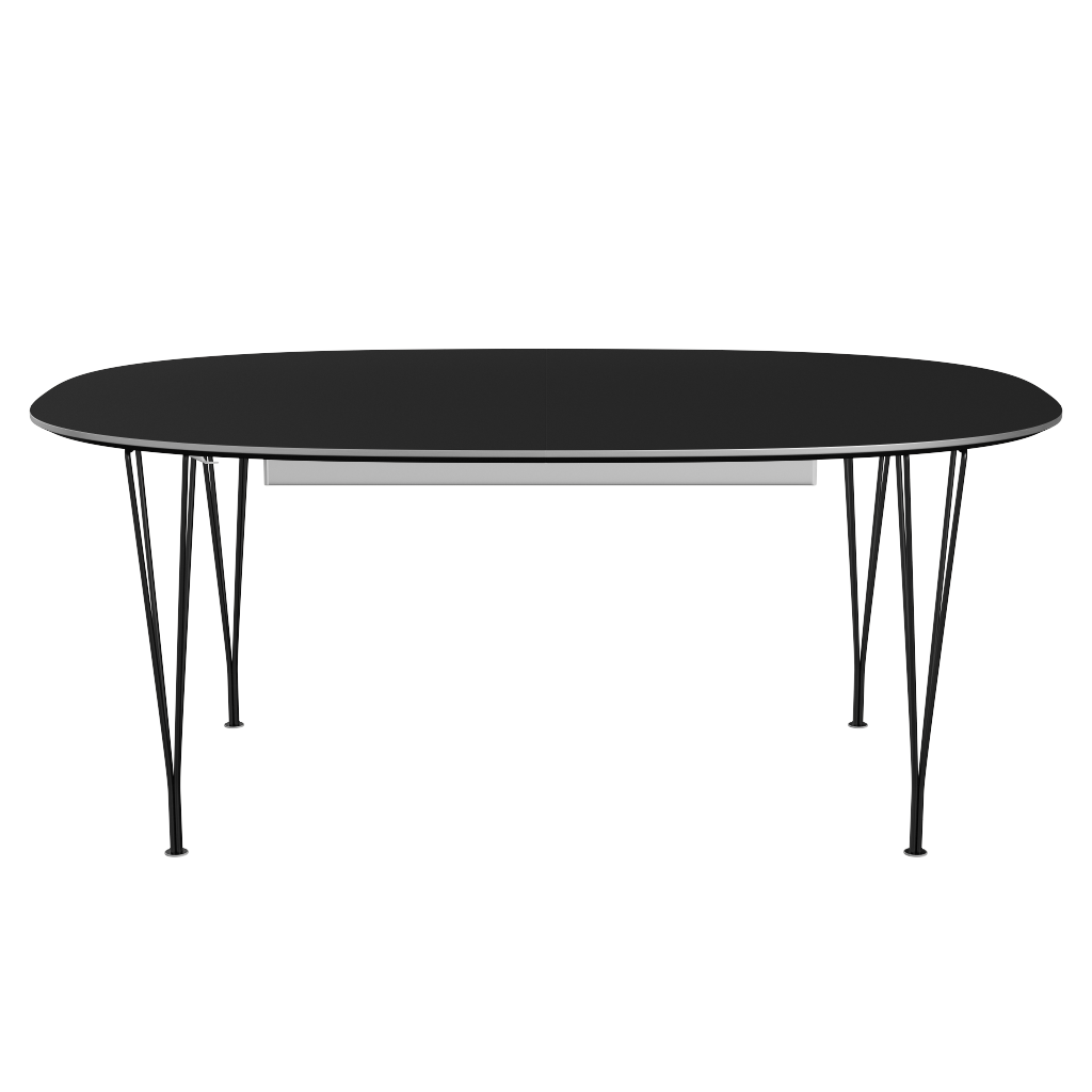 Fritz Hansen B619 Tischserie Erweiterung - Black -Schwarz (720)