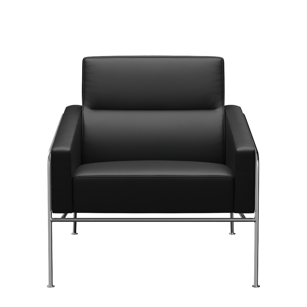 Fritz Hansen Serie 3300™ Sessel-Aura-Schwarz
