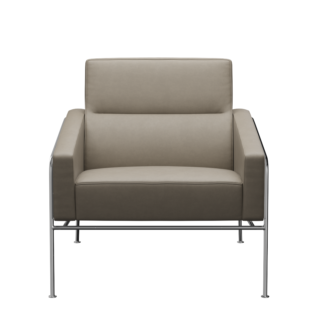 Fritz Hansen Serie 3300™ Sessel-Essential-Light Grey