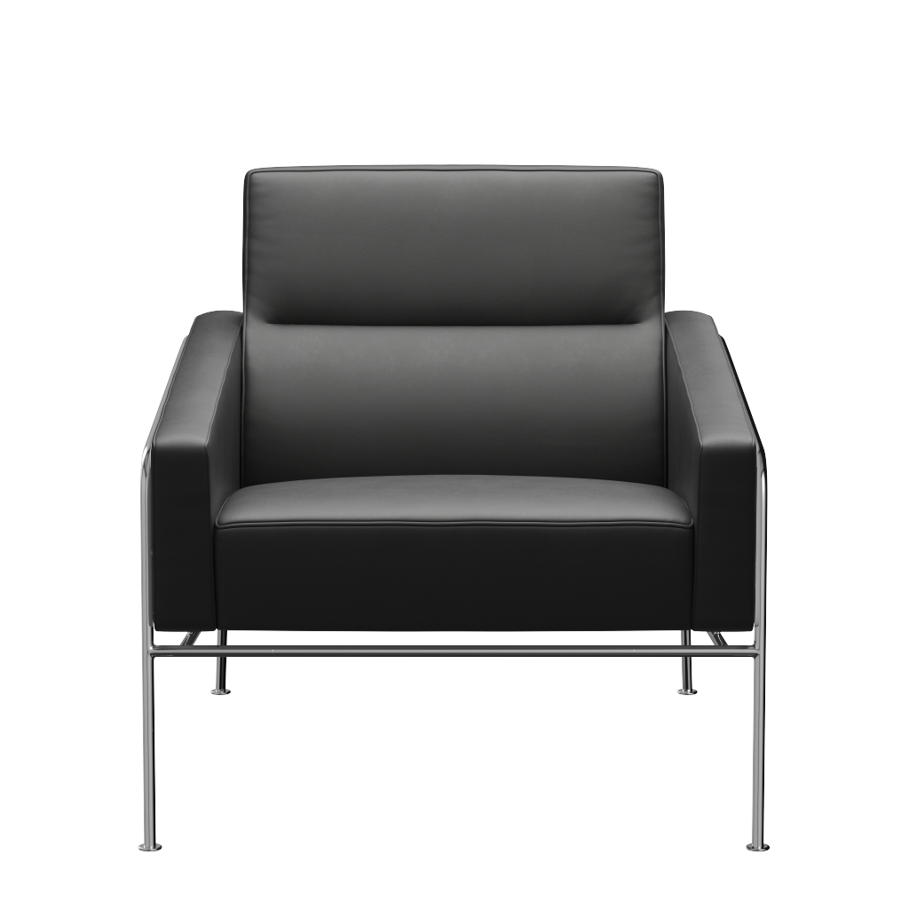 Fritz Hansen Serie 3300™ Sessel-Essential-Schwarz