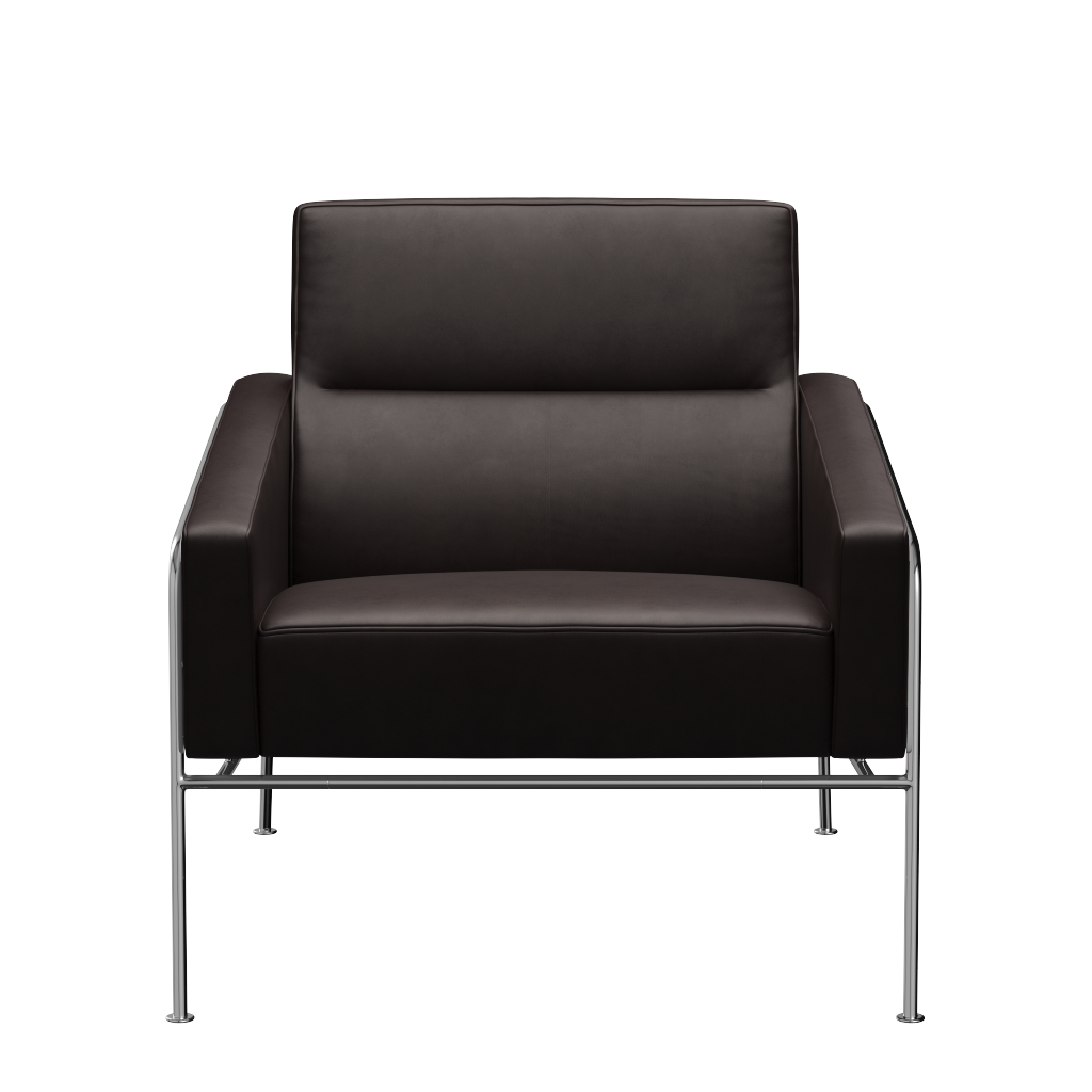 Fritz Hansen Serie 3300™ Sessel-Grace-Dunkelbraun