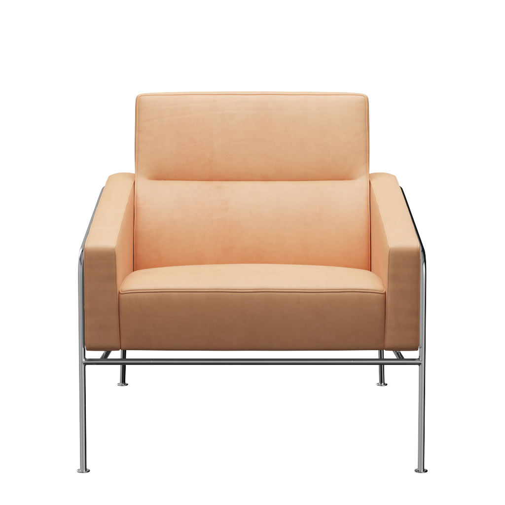 Fritz Hansen Serie 3300™ Sessel-Natural-Natural