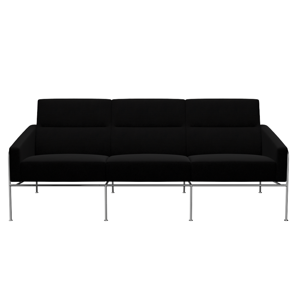 Fritz Hansen Serie 3300 3303, 3-Sitzer-Hallingdal-190