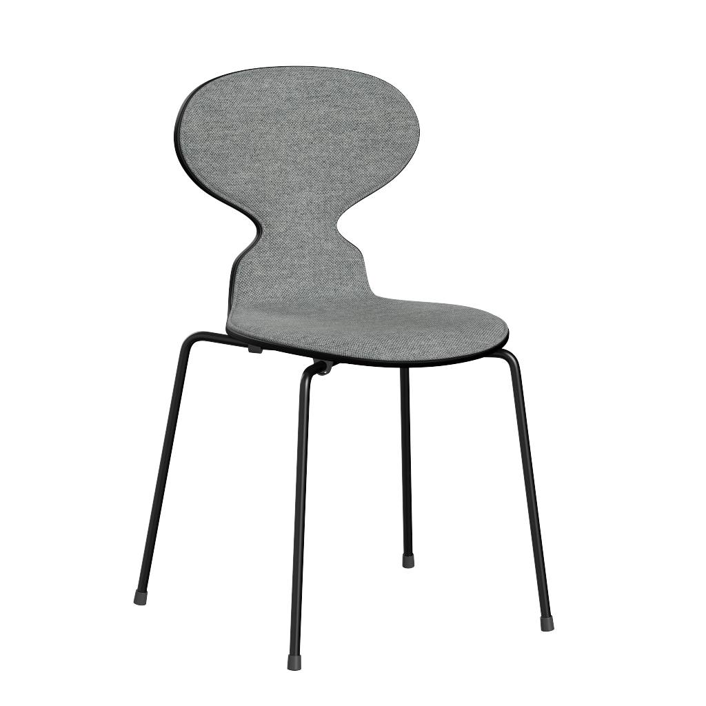 Fritz Hansen Ant™ 3101 - Front Polsterung - Lack - Stuhl - Hallingdal 116 - Black (190/195) - Black (190)