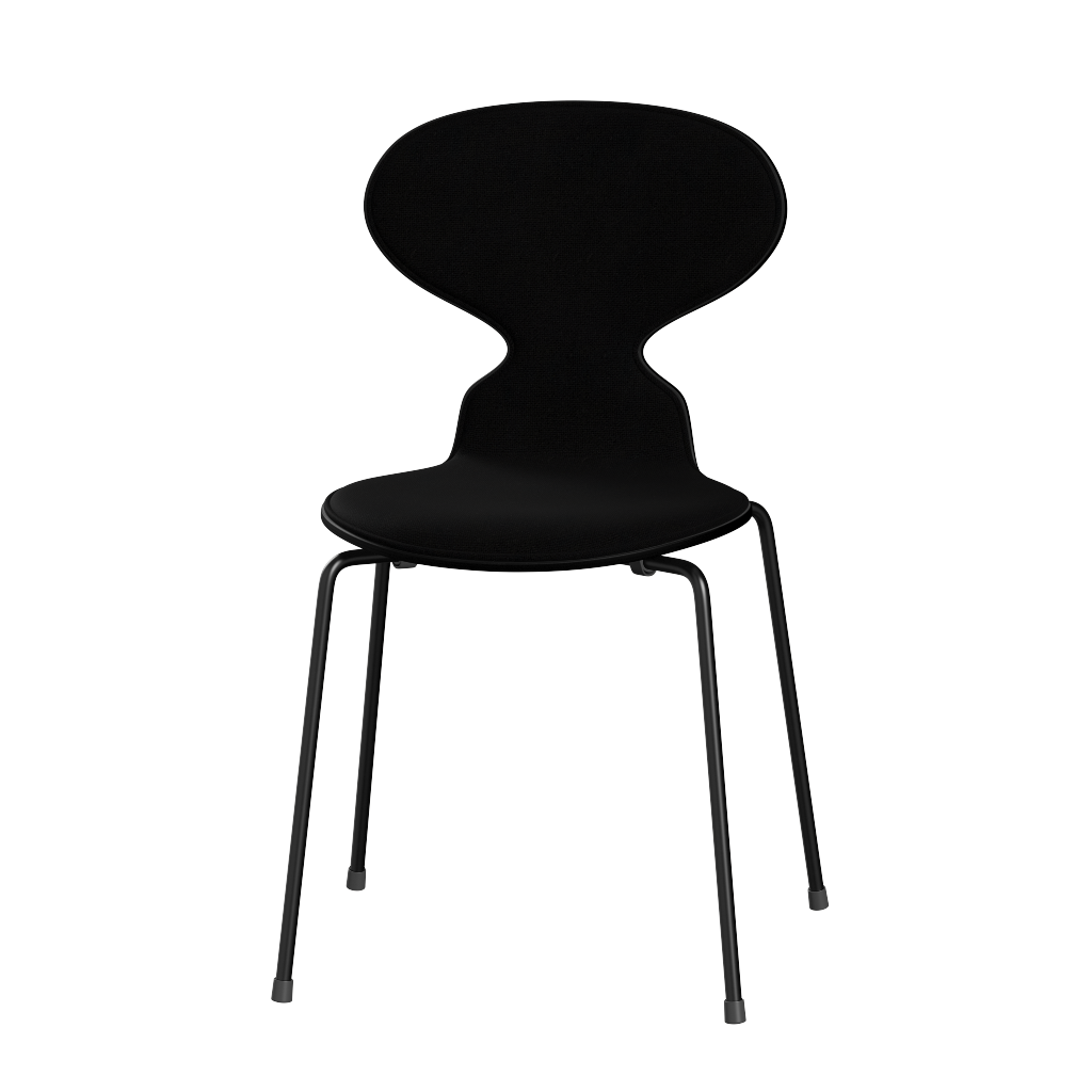 Fritz Hansen Ant™ 3101 - Front Polsterung - Lack - Stuhl - Hallingdal 190 - Black (190/195) - Black (190)