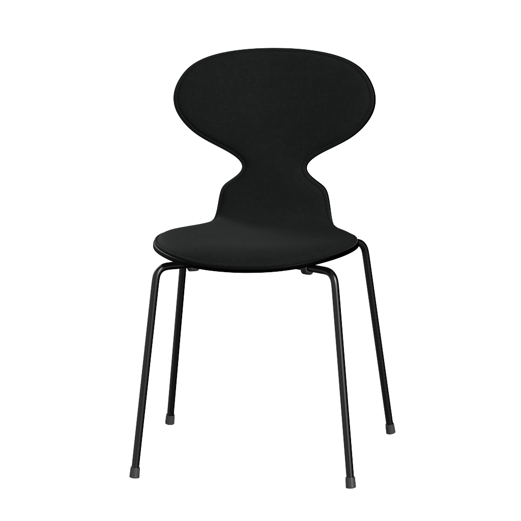 Fritz Hansen Ant™ 3101 - Front Polsterung - Lack - Stuhl - Steelcut 190 - Black (190/195) - Black (190)