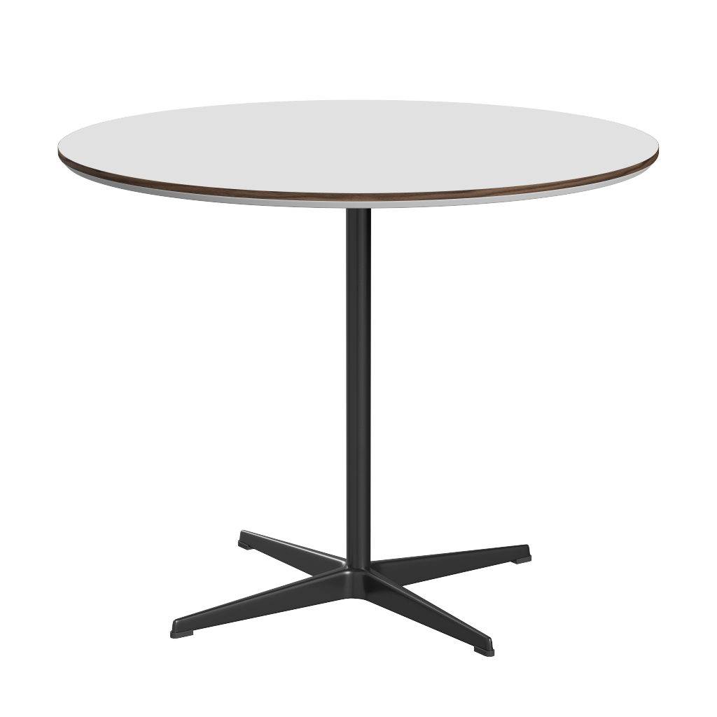 Fritz Hansen Circular™ A623 - Esstisch-Weiß (032)-Black (190)