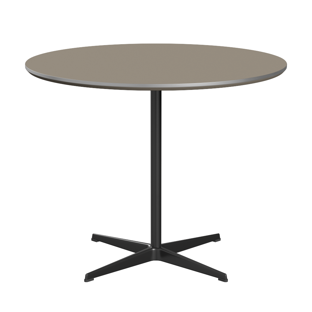 Fritz Hansen Circular™ A623 - Esstisch-Brown Ottawa (717)-Black (190)