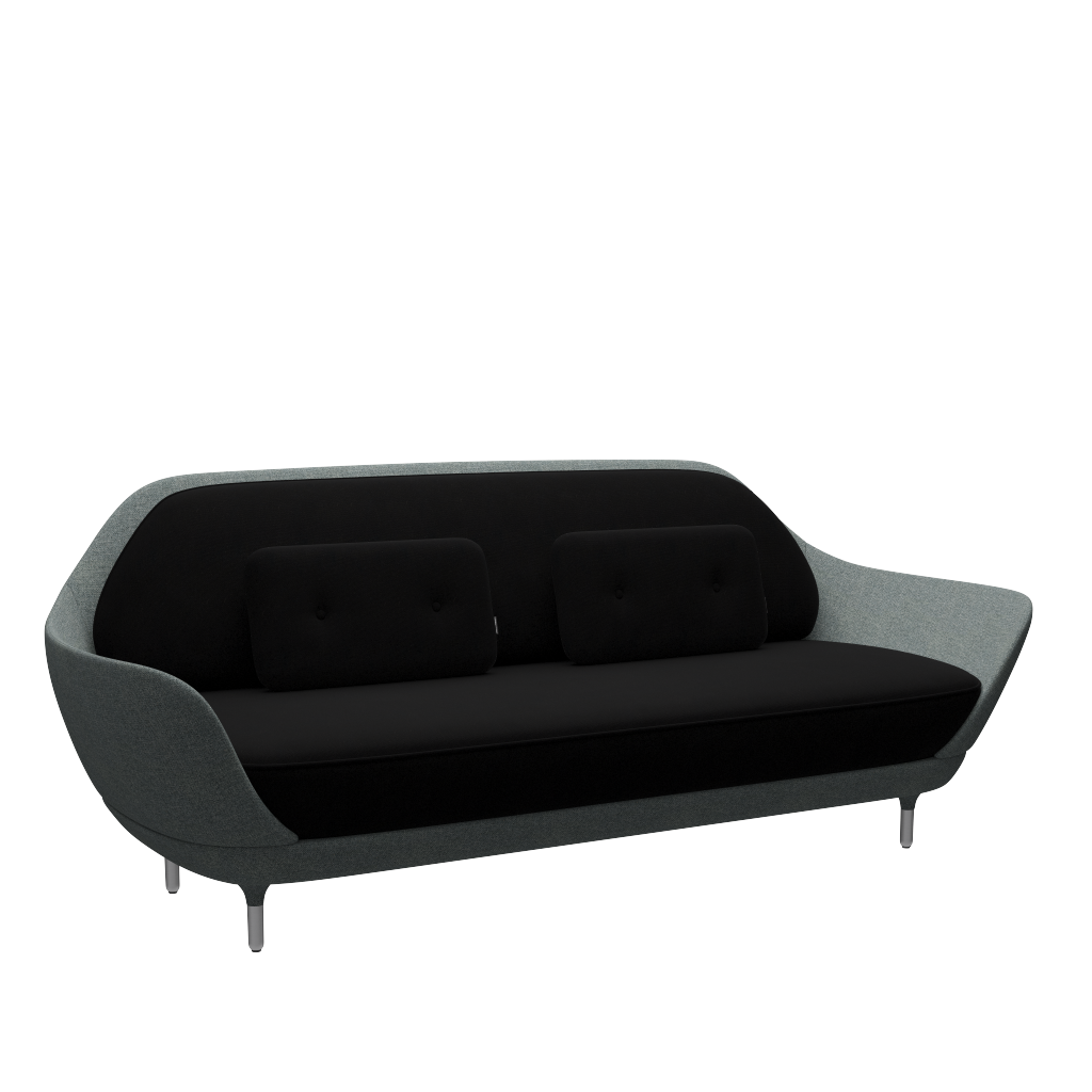 Fritz Hansen Favn™ JH3 - 3-Sitzer Sofa-Hallingdal 190-Hallingdal 190