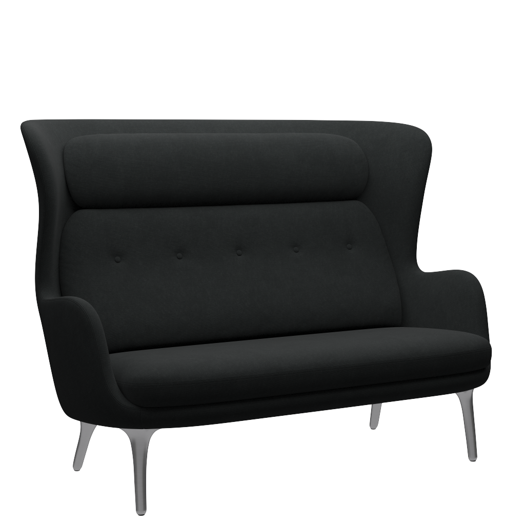Fritz Hansen Ro™ JH110 - 2-sitzer Sofa-Steelcut 190-Steelcut 190
