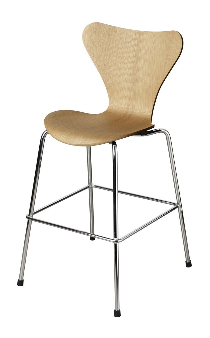 Fritz Hansen Series 7™ Junior Kinder-Lehrstuhl - Oak/chrome