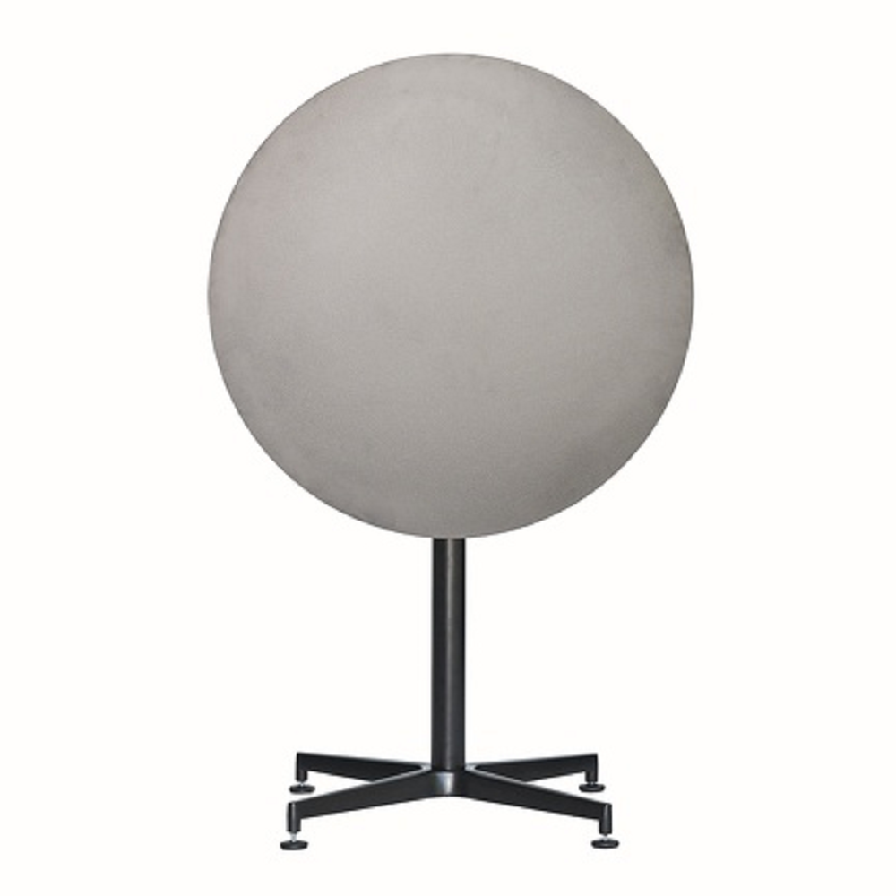 Jan Kurtz Fiam Vega Klapptisch - Ø 67 cm - Schwarz
