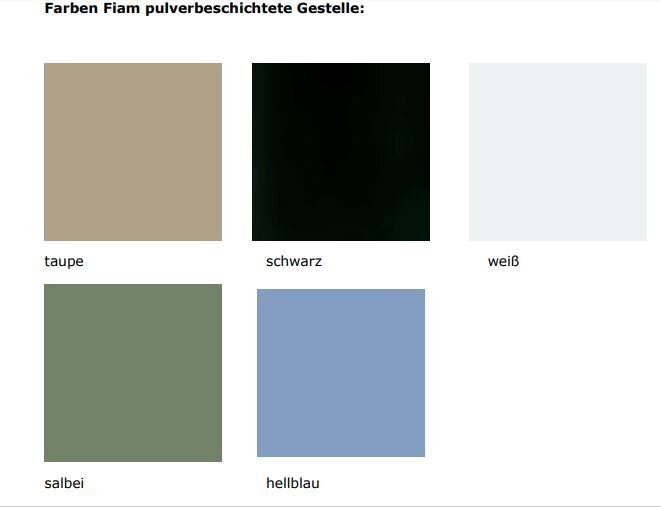 Jan Kurtz Fiam - Aria Stapelstuhl - Viererpack