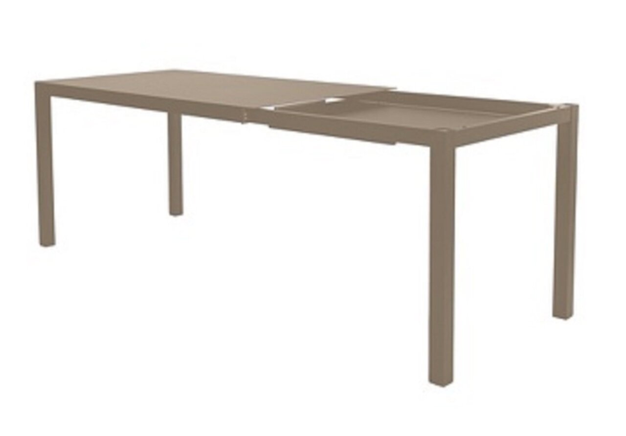 Fiam Aria Gartentisch ausziehbar 140/200 x 80cm - Taupe