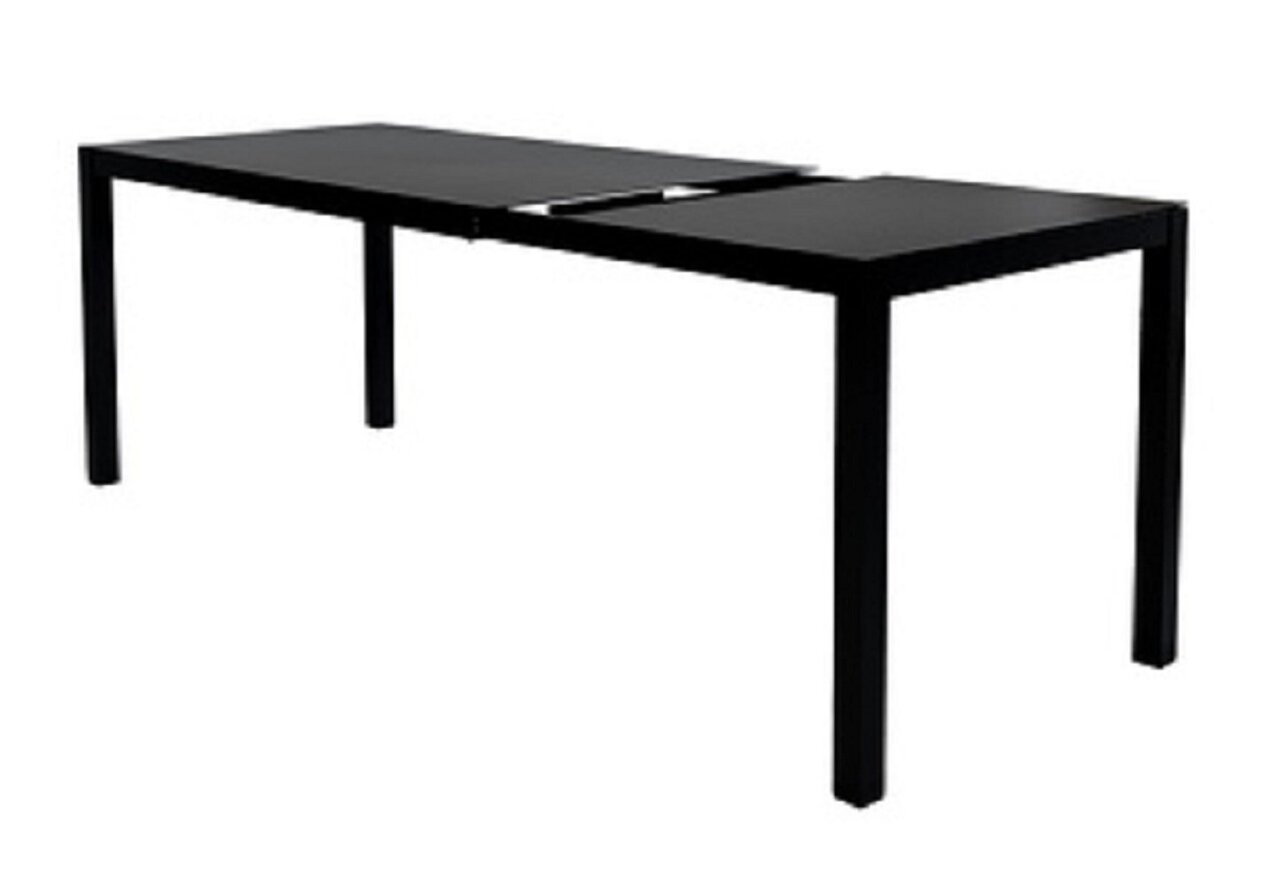 Fiam Aria Gartentisch ausziehbar 140/200 x 80cm - Schwarz