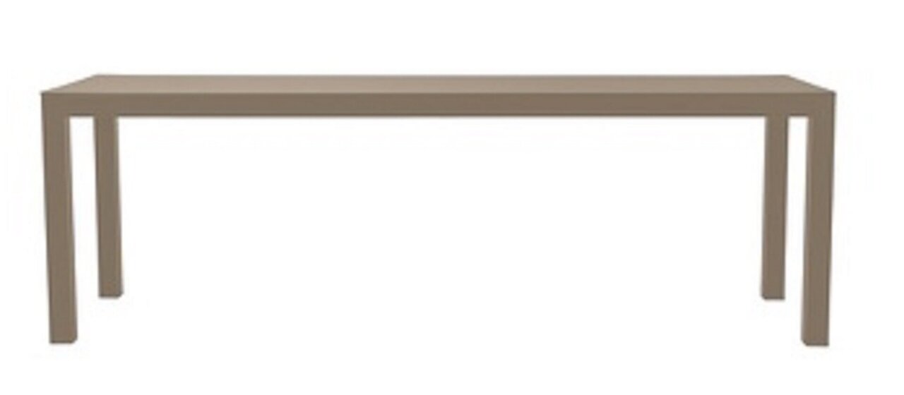Fiam Aria Gartenbank 140 x 40cm - Taupe