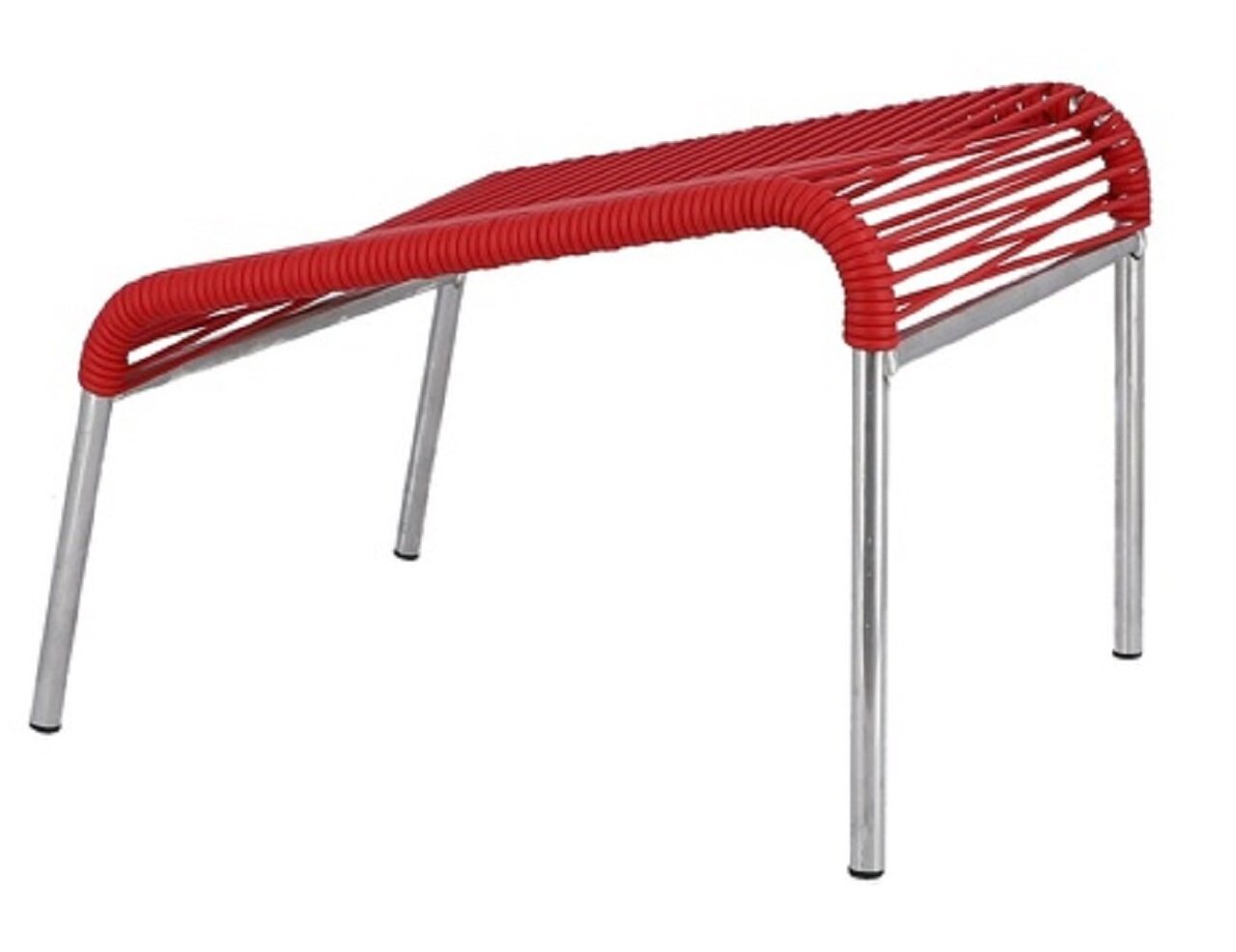 Fiam Mya Spaghetti Outdoor Sitzhocker - Rot