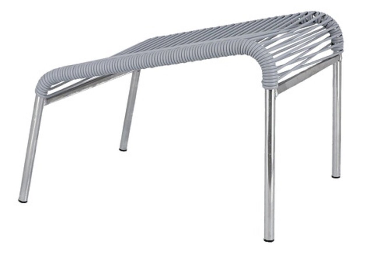 Fiam Mya Spaghetti Outdoor Sitzhocker - Grau