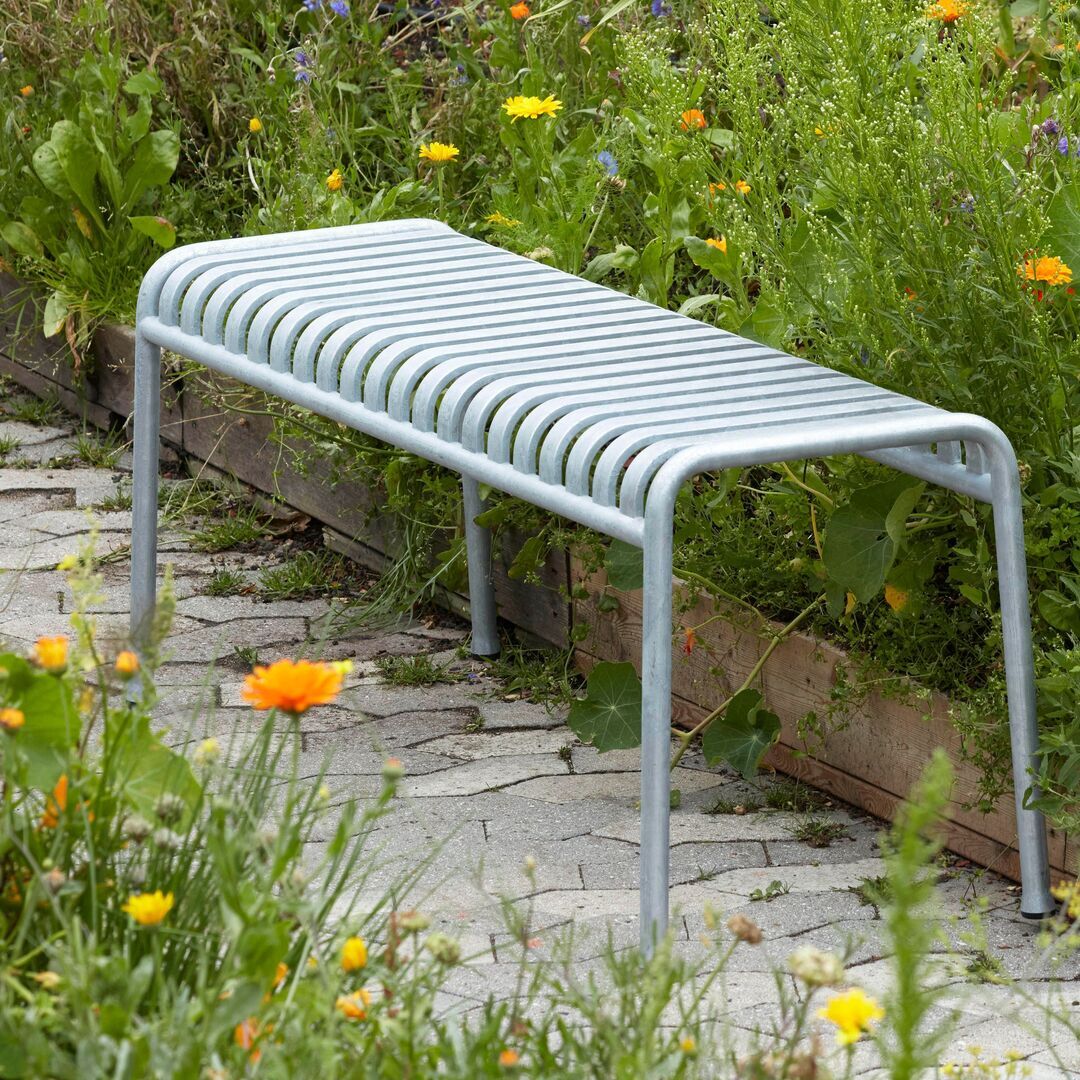 HAY Palissade Bench Stahl feuerverzinkt