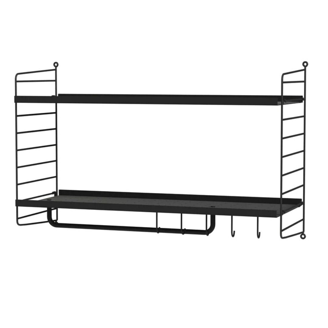 String_Furniture_System_Flur_D_Schwarz