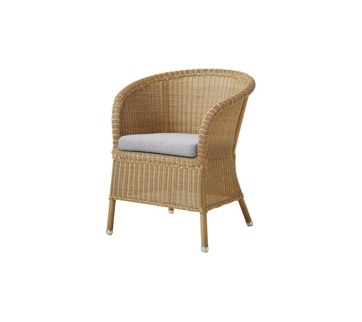 Cane-Line Derby Sessel - Sitzkissen Cane-line Natté Light Grey