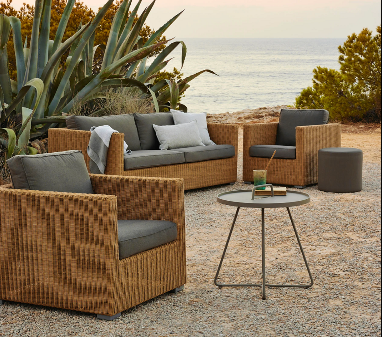 Cane-Line Chester 3 Sitzer Loungesofa