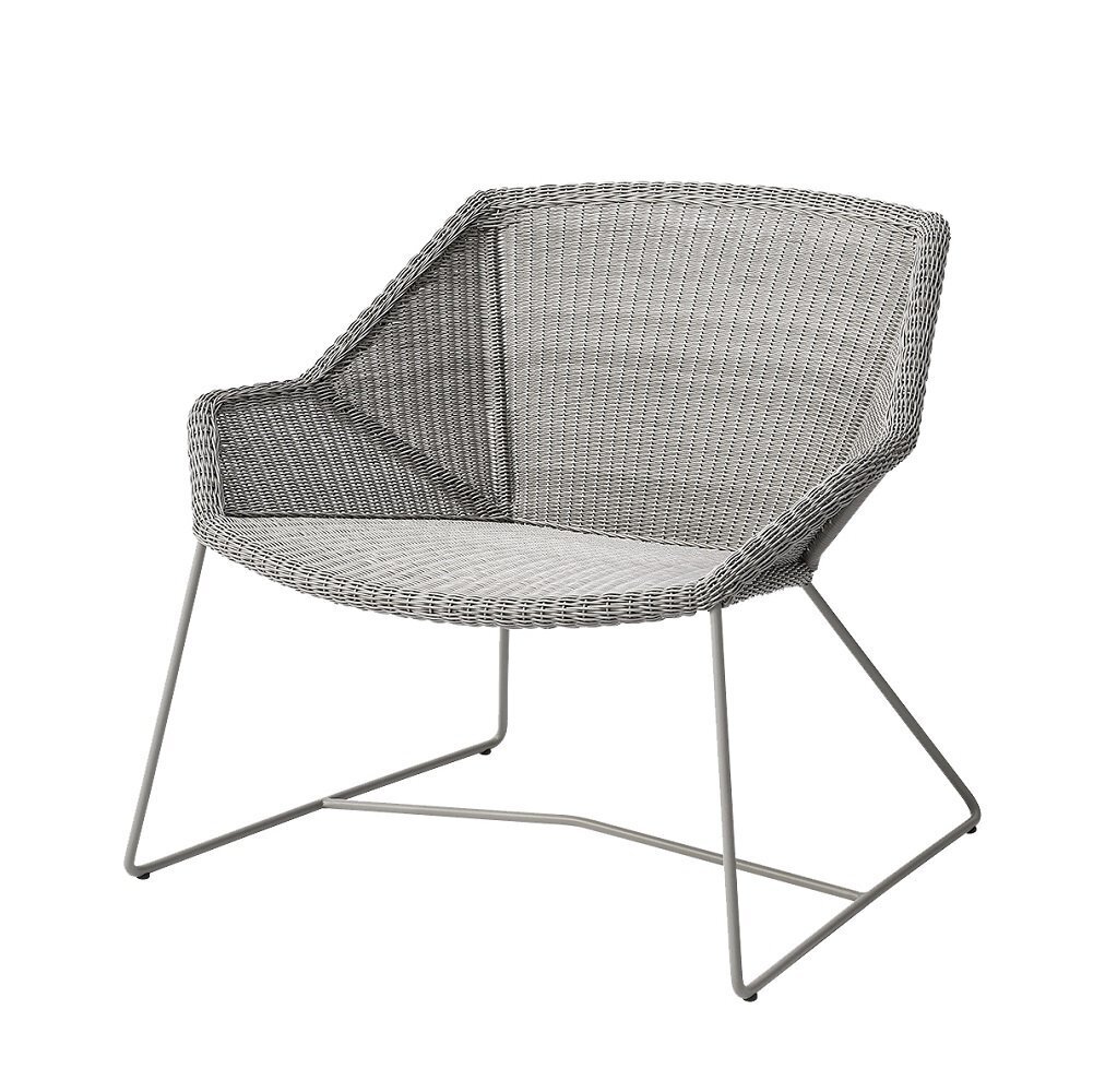 Cane-Line Breeze Loungesessel-Cane-line Weave, Taupe-None