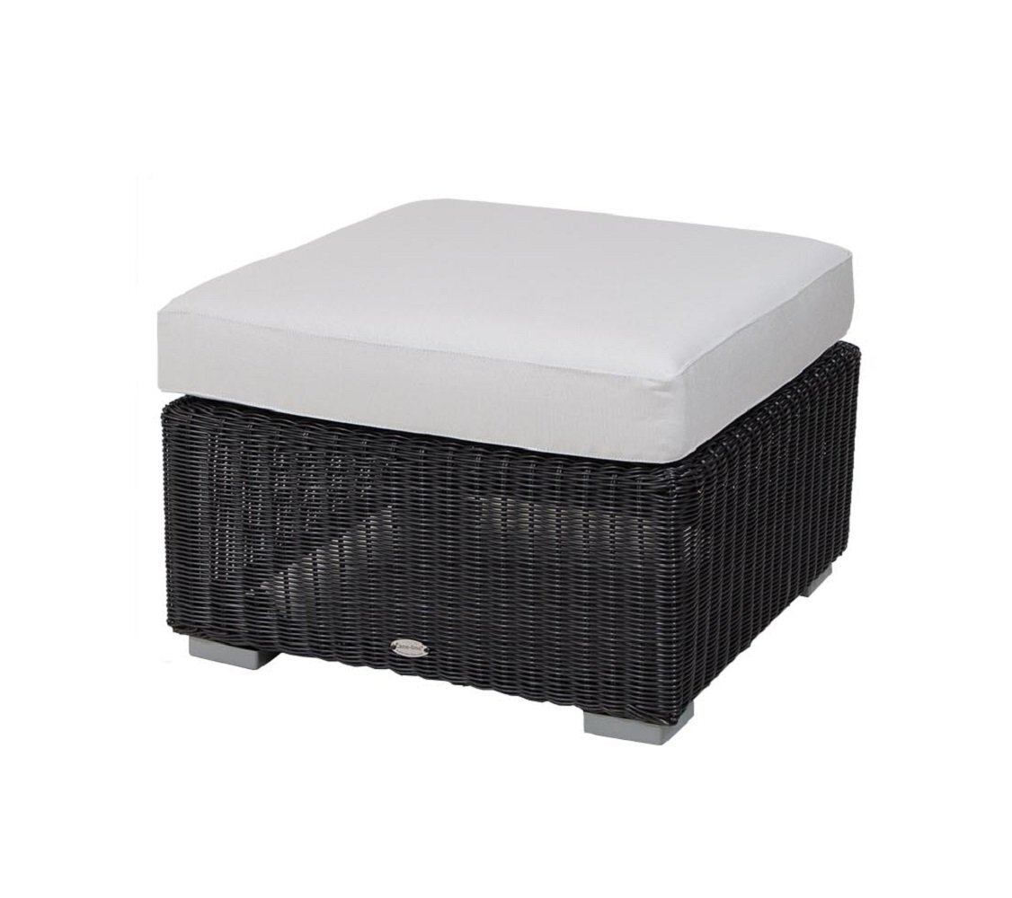 Cane-Line Chester Hocker-Cane-line Weave, Graphite-Cane-line Natté m/QuickDry & Airflow System, White