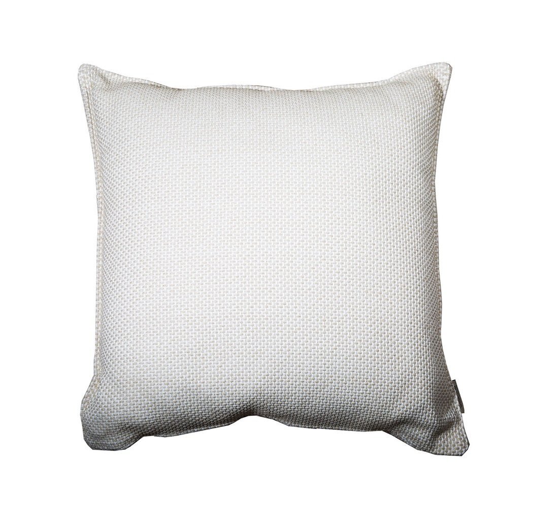 Cane-Line Zierkissen 50x50x12-Selected PP, White/Light brown