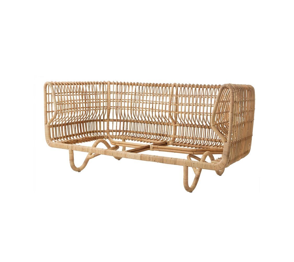 Cane-Line Nest Sofa (Indoor)-7522RU-1402 Rattan, Natural-None